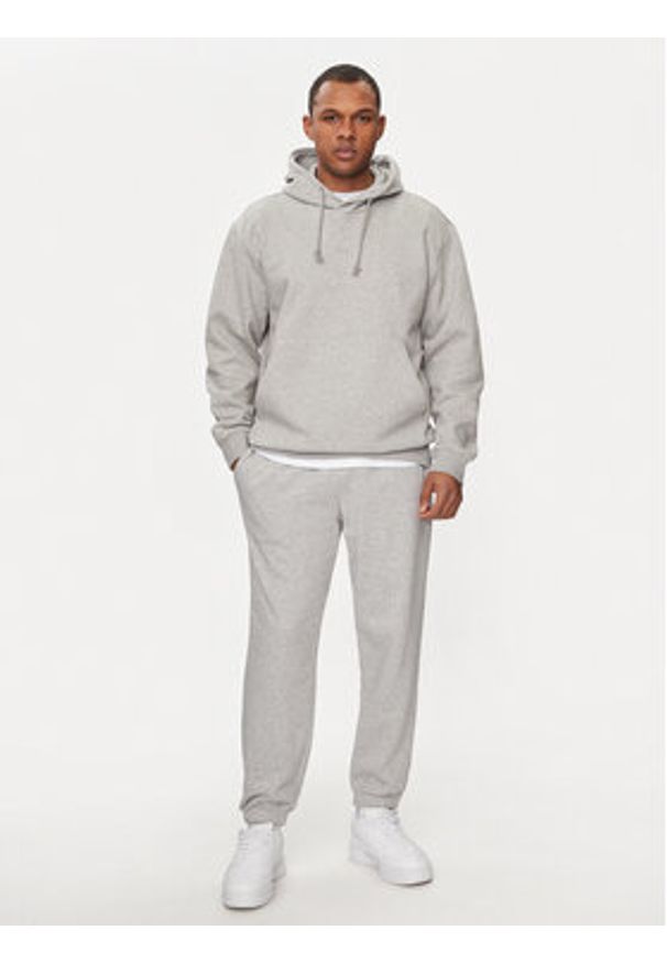 Adidas - adidas Bluza ALL SZN IX3958 Szary Loose Fit. Kolor: szary. Materiał: bawełna, syntetyk