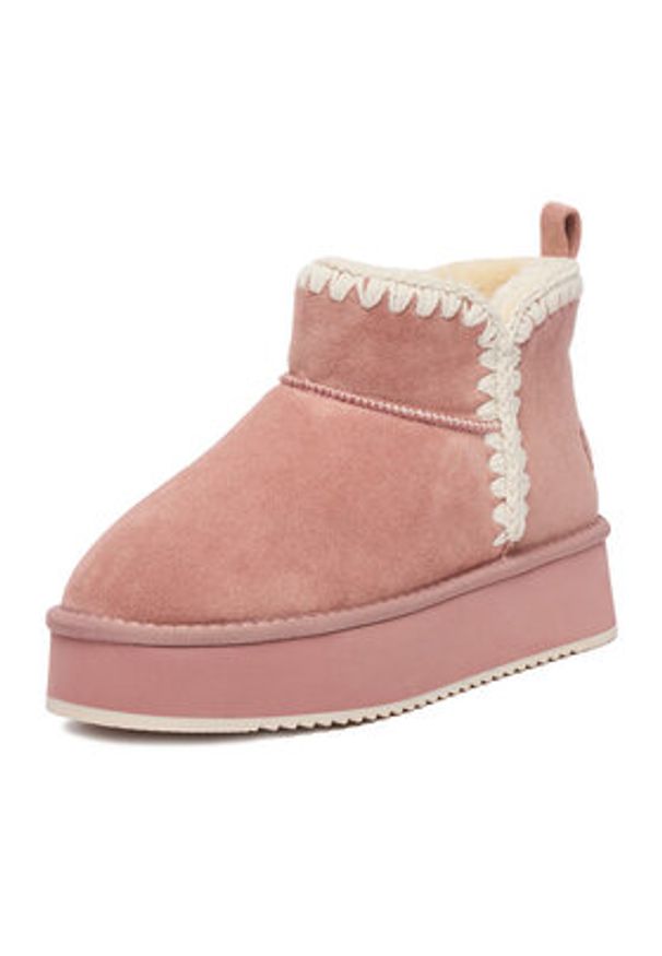 Roxy Śniegowce CEO-HY9988-3 Różowy. Kolor: różowy. Materiał: materiał