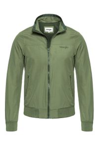 Wrangler - KURTKA WRANGLER BOB THE BOMBER OLIVINE W4704YSFR. Wzór: moro. Styl: militarny