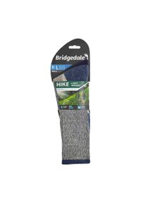 BRIDGEDALE - Skarpetki trekkingowe Bridgedale Hike Lt Merino C Boot. Kolor: niebieski