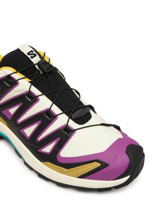 salomon - Salomon Trekkingi Xa Pro 3D V9 Gore-Tex L47881700 Żółty. Kolor: żółty. Materiał: materiał. Technologia: Gore-Tex. Sport: turystyka piesza