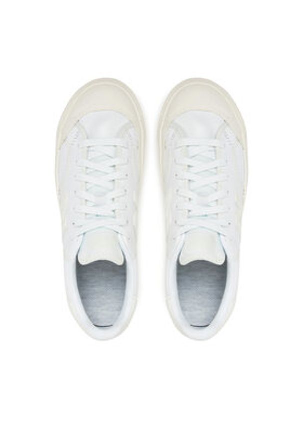 New Balance Trampki BB100LGY Biały. Kolor: biały. Materiał: skóra