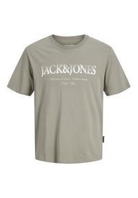 Jack & Jones T-Shirt Evin 12290173 Szary Regular Fit. Kolor: szary. Materiał: bawełna #3