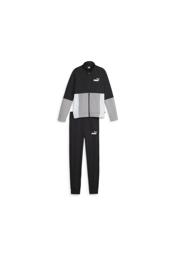 Puma - Młodzieżowy, kolorowy kombinezon poliestrowy PUMA Black. Okazja: na uczelnię. Kolor: czarny, wielokolorowy, brązowy, zielony. Materiał: poliester. Wzór: kolorowy. Styl: młodzieżowy