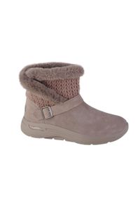 skechers - Buty zimowe damskie, Skechers Go Walk Arch Fit - True Embrace. Kolor: różowy. Sezon: zima. Styl: sportowy