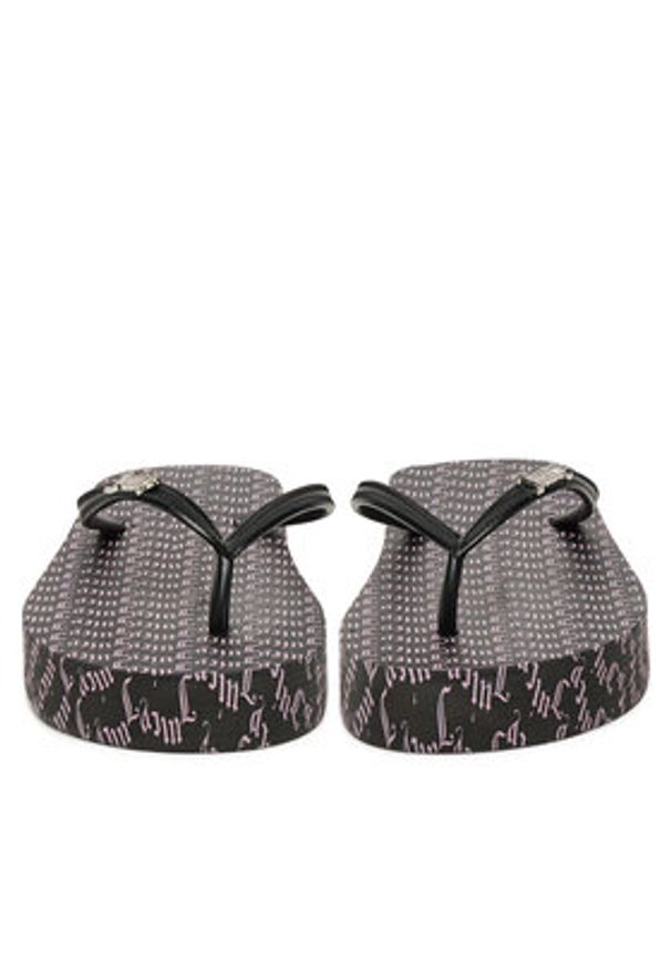 Juicy Couture Japonki 800293 Czarny. Kolor: czarny. Materiał: syntetyk
