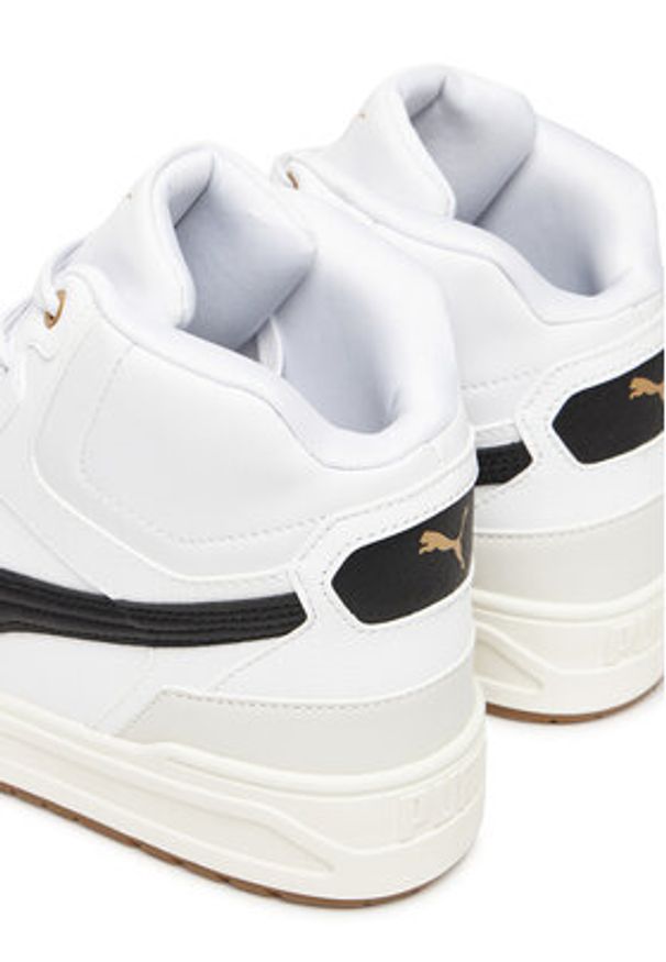 Puma Sneakersy Shuffle Downtown Mid 402598 05 Biały. Kolor: biały. Materiał: skóra