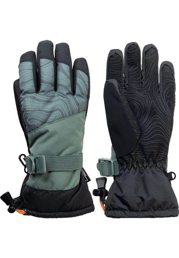 rękawice zimowe dziecięce Elbrus MAIKO TB. Kolor: zielony. Sezon: zima. Sport: turystyka piesza