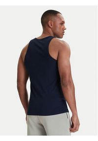 Emporio Armani Underwear Tank top EM000385 AF18891 UB102 Granatowy Slim Fit. Kolor: niebieski. Materiał: bawełna #2