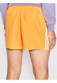 Adidas - adidas Szorty kąpielowe Classic 3-Stripes HA0401 Pomarańczowy Regular Fit. Kolor: pomarańczowy. Materiał: syntetyk #4