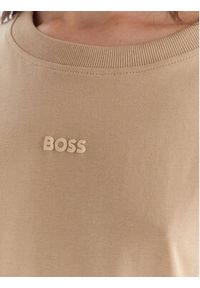 BOSS T-Shirt C_Enis 50523256 Beżowy Oversize. Kolor: beżowy. Materiał: bawełna #5
