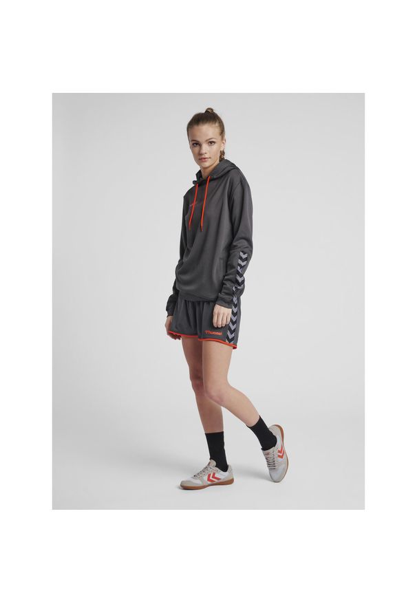 Bluza damska Hummel hmlAUTHENTIC Poly. Typ kołnierza: kaptur. Kolor: szary. Sport: fitness