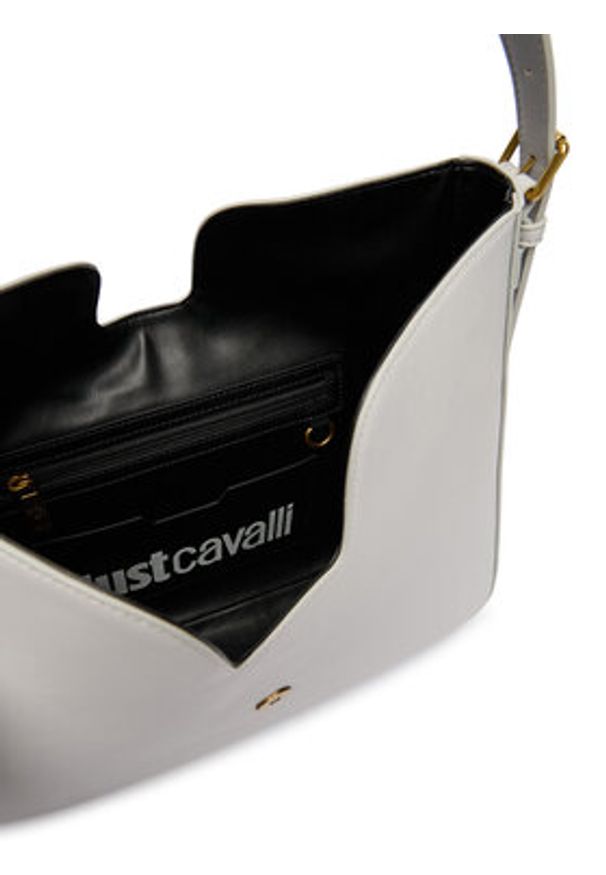 Just Cavalli Torebka 80RA4BA3 ZSA89 Szary. Kolor: szary. Materiał: skórzane