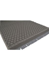 Wełniany Szalik Męski - V. Fraas - Taupe (Szarobrązowy), Drobny Wzór. Kolor: beżowy, wielokolorowy, brązowy. Materiał: wełna. Sezon: zima, lato. Styl: klasyczny, elegancki #3
