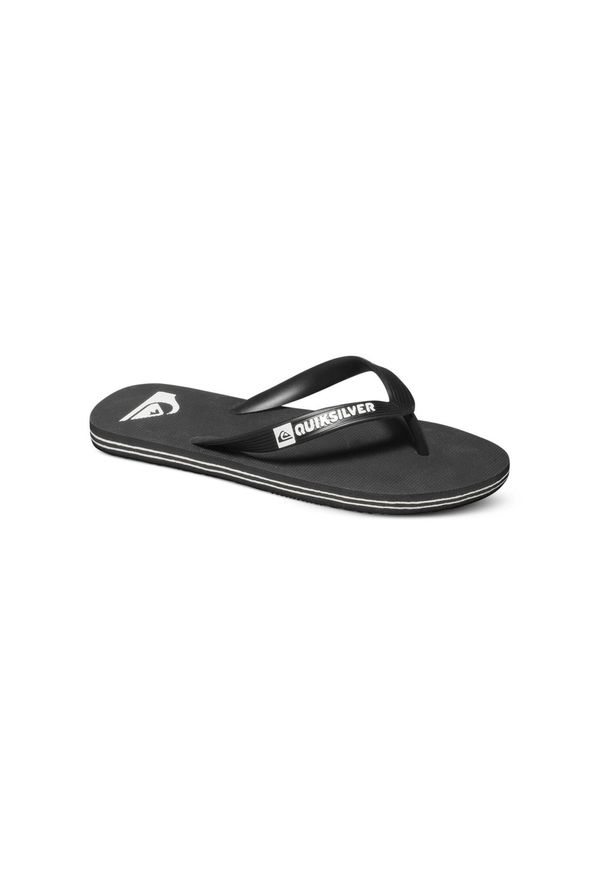 Quiksilver - Klapki dla Chłopcy MOLOKAI Multicolore. Kolor: czarny. Materiał: guma, syntetyk. Styl: sportowy