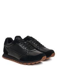 Armani Exchange Sneakersy XM001725 AF17540 UC001 Czarny. Kolor: czarny. Materiał: skóra