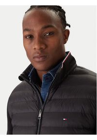 TOMMY HILFIGER - Tommy Hilfiger Kurtka przejściowa Mix Media Ess MW0MW41329 Czarny Regular Fit. Kolor: czarny. Materiał: bawełna #2