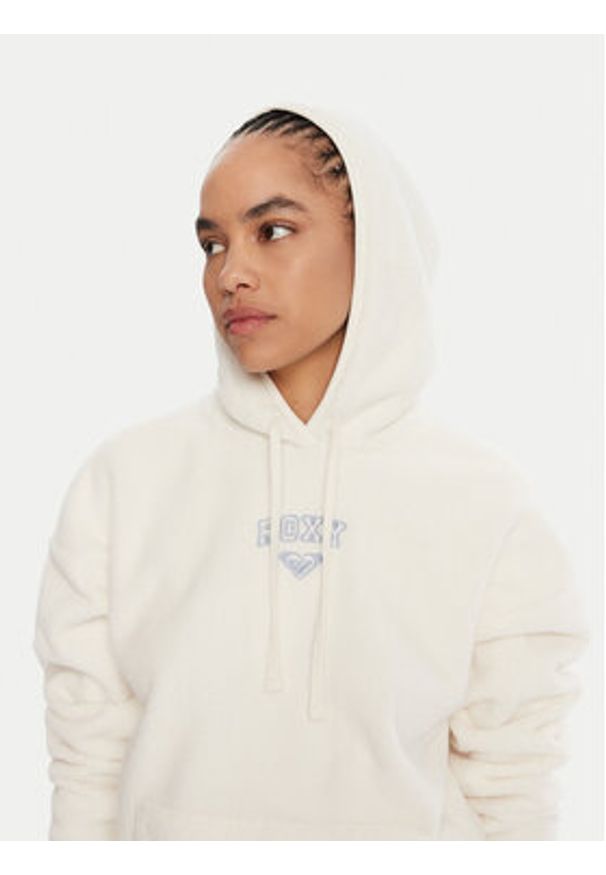 Roxy Polar Cool Calling ERJPF03221 Biały Regular Fit. Kolor: biały. Materiał: syntetyk