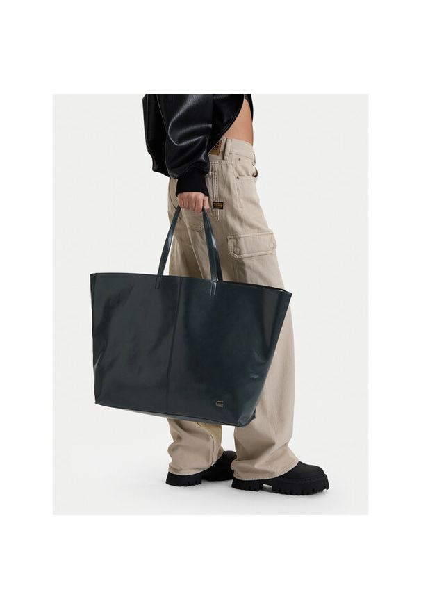 G-Star RAW - Torebka G-Star Raw. Kolor: niebieski