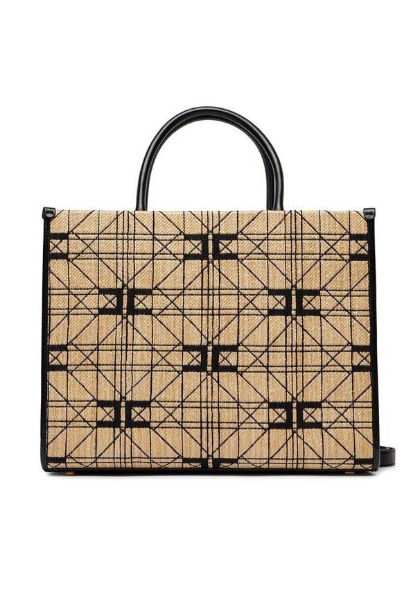 Torebka Elisabetta Franchi. Kolor: beżowy