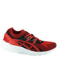 Buty treningowe męskie Asics Gel Kayano. Zapięcie: sznurówki. Kolor: czerwony. Materiał: syntetyk, tkanina, materiał. Szerokość cholewki: normalna. Model: Asics Gel Kayano