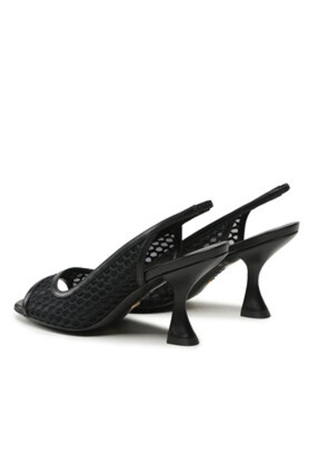 Stuart Weitzman Sandały Cay Xcrv 85Slgbk San SE024 Czarny. Kolor: czarny. Materiał: materiał