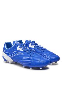 Joma Buty do piłki nożnej Score Firm Ground SCOW2404FG Niebieski. Kolor: niebieski. Materiał: skóra #3