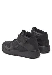 Kappa Sneakersy Logo Maserta Md V 35164DW Czarny. Kolor: czarny. Materiał: skóra