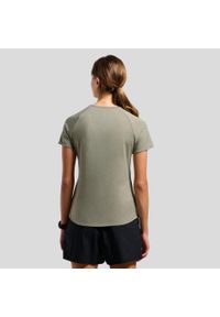 Koszulka damska Odlo ESSENTIAL 365 T-shirt crew neck s/s. Kolor: szary. Sport: bieganie