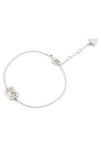 Guess Bransoletka JUBB05 171JW Srebrny. Materiał: metalowe. Kolor: srebrny #3
