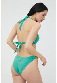 Liu Jo jednoczęściowy strój kąpielowy kolor zielony lekko usztywniona miseczka. Kolor: zielony. Materiał: materiał #4