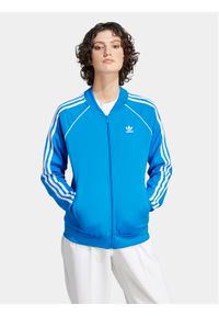 Adidas - adidas Bluza adicolor Classics SST IL3794 Niebieski Regular Fit. Kolor: niebieski. Materiał: bawełna, syntetyk #1