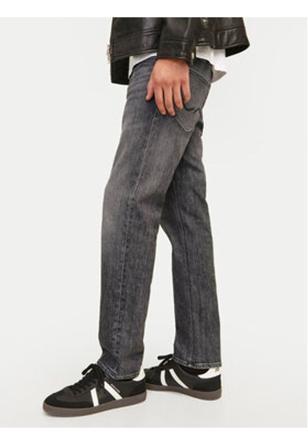 Jack & Jones Jeansy Clark 12258108 Szary Regular Fit. Kolor: szary