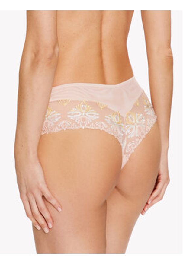 Chantelle Figi brazylijskie Champs C26040 Beżowy. Kolor: beżowy. Materiał: syntetyk