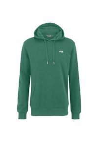 Bluza męska Fila Lumezzane. Typ kołnierza: kaptur. Kolor: zielony