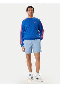 Adidas - adidas Bluza 3-Stripes KE2426 Niebieski Regular Fit. Kolor: niebieski. Materiał: bawełna #3