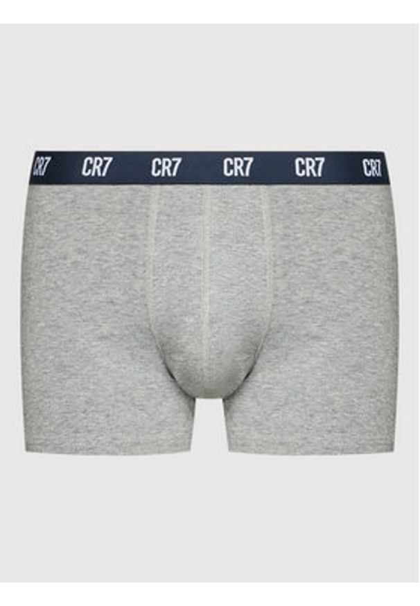Cristiano Ronaldo CR7 Komplet 3 par bokserek Basic 8100-49-2701 Kolorowy. Materiał: bawełna. Wzór: kolorowy