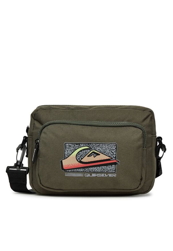 Quiksilver Saszetka QUIC-M-004-07 Khaki. Kolor: brązowy. Materiał: materiał