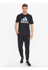 Adidas - adidas T-Shirt Essentials Single Jersey Big Logo T-Shirt IJ8582 Czarny Regular Fit. Kolor: czarny. Materiał: bawełna #3