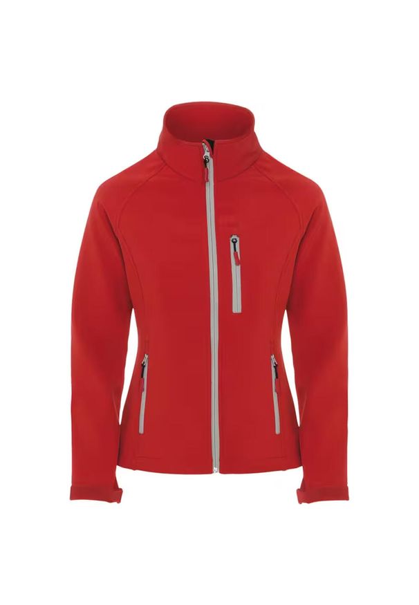 ROLY - Kurtka Damska Antartida Soft Shell. Kolor: czerwony