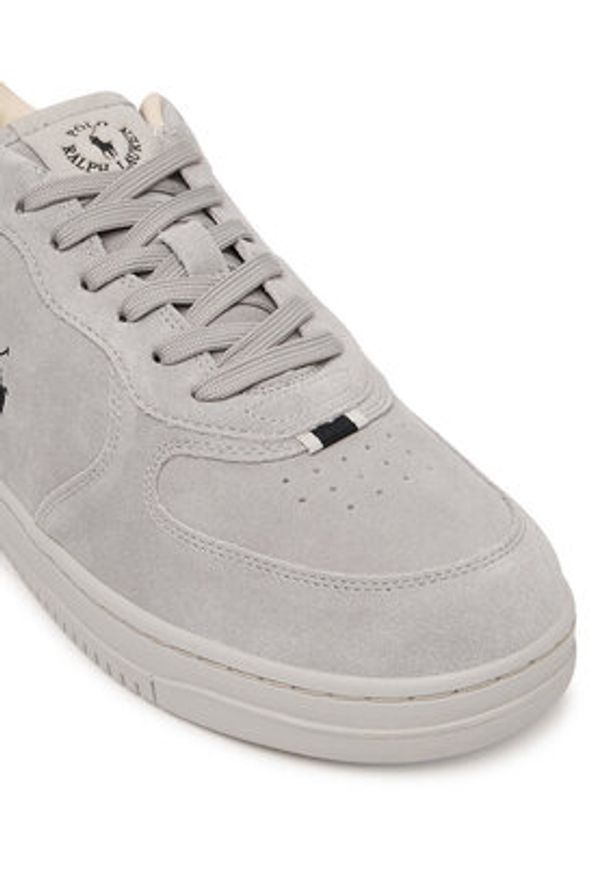 Polo Ralph Lauren Sneakersy 809P13085002 Szary. Kolor: szary. Materiał: skóra, zamsz