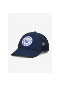Czapka z daszkiem Marmot Alpine Soft Mesh Trucker. Kolor: niebieski. Materiał: mesh