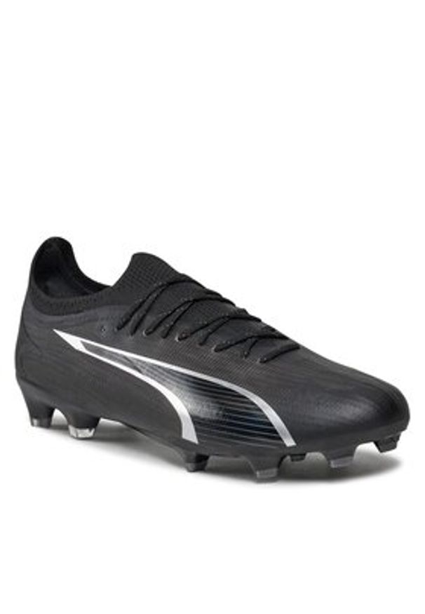 Puma Buty do piłki nożnej Ultra Ultimate Fg/Ag 107311 02 Czarny. Kolor: czarny. Materiał: skóra