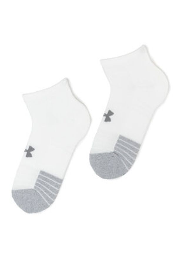 Under Armour Skarpety krótkie Heatgear Lo Cut Sock 1346753-100 Biały. Kolor: biały. Materiał: materiał
