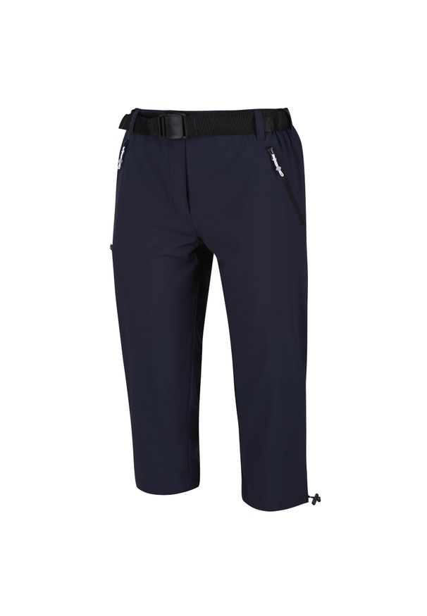 Regatta - Damskie Spodenki Xert Stretch Casual Shorts. Kolor: niebieski. Sport: turystyka piesza
