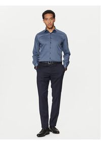 Calvin Klein Koszula K10K113864 Niebieski Slim Fit. Kolor: niebieski. Materiał: bawełna #5