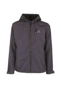 ATHLETA - Męska Kurtka Softshell Odporną na Wiatr - ATHL. DPT Hermes. Kolor: szary. Materiał: softshell. Sport: turystyka piesza