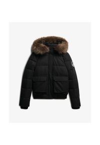 Damska kurtka typu bomber Superdry Everest Ella. Kolor: czarny #1