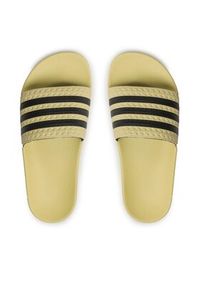 Adidas - adidas Klapki adilette Slides HP6510 Żółty. Kolor: żółty #4