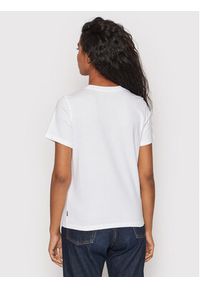 Converse T-Shirt 10023946-A02 Biały Standard Fit. Kolor: biały. Materiał: bawełna #2